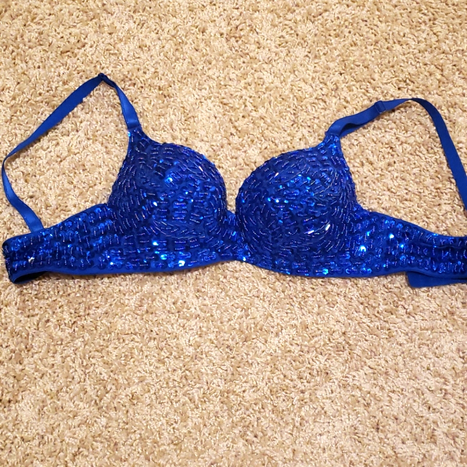 Brand New Beaded Bra 3270
